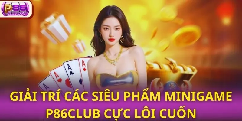 Giải trí các siêu phẩm minigame P86CLUB cực lôi cuốn